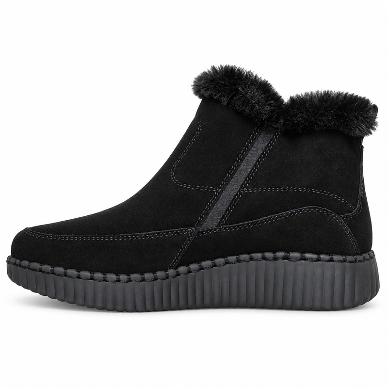 Ghete Casual Damă Skechers 168108 Negru – Piele Ecologică - vedere 3/5