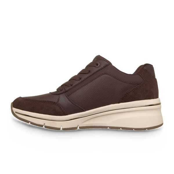 Pantofi Sport Damă Skechers 190370 Maro ciocolatiu - vedere 3/5