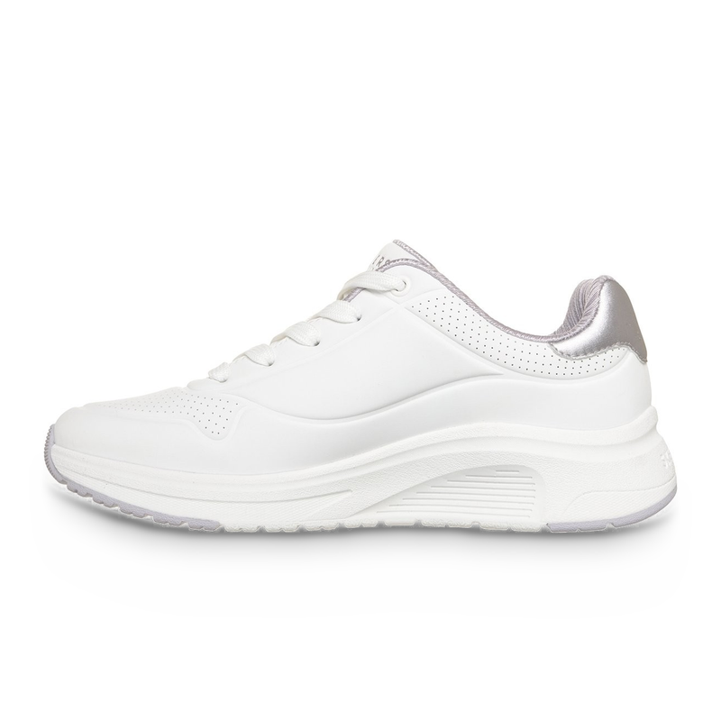Pantofi Sport Damă Skechers 190265 Alb/Lavandă - vedere 3/5
