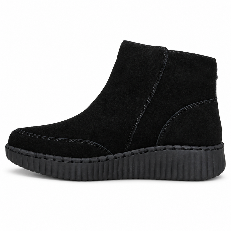 Ghete Casual Damă Skechers 169086 Negru – Piele Ecologică - vedere 3/5