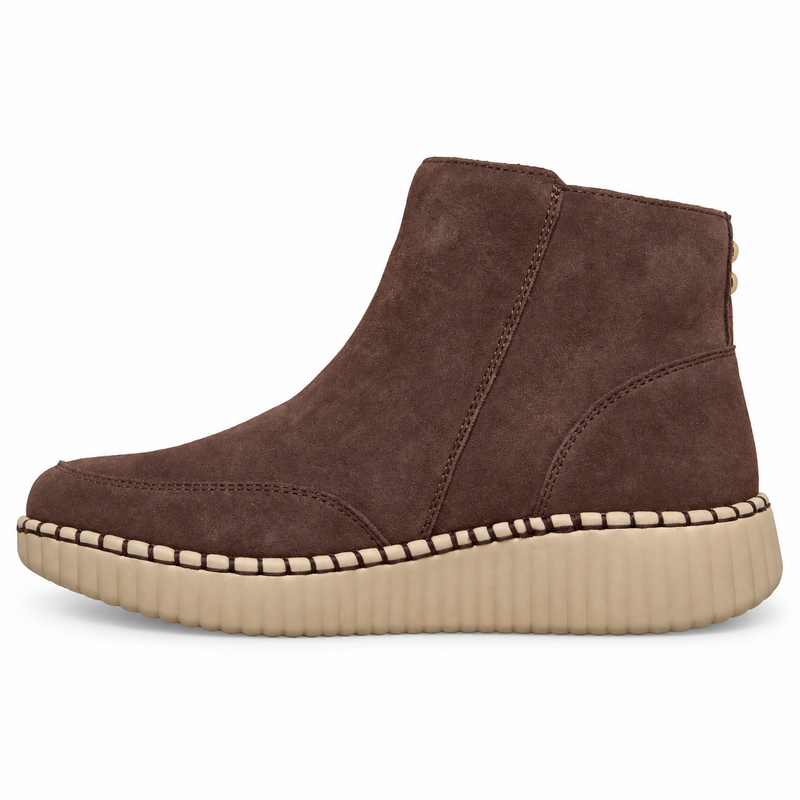 Ghete Casual Damă Skechers 169086 Maro Ciocolatiu – Piele Ecologică - vedere 3/5