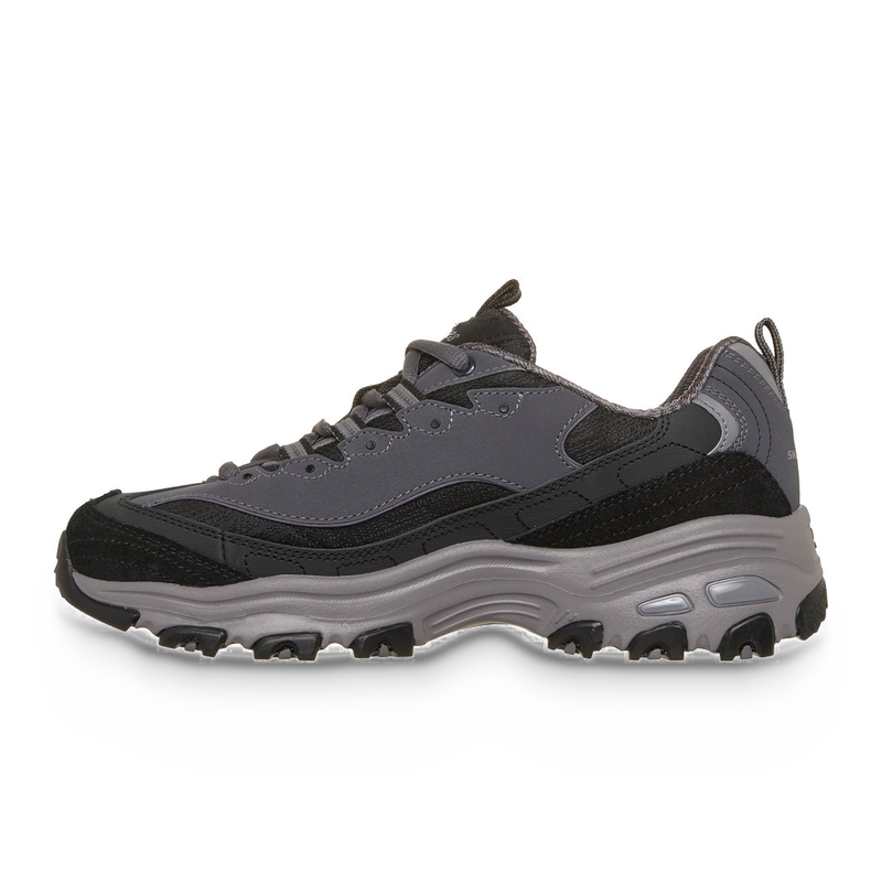 Pantofi Sport Damă Skechers 150872 Negru + Gri - vedere 3/5