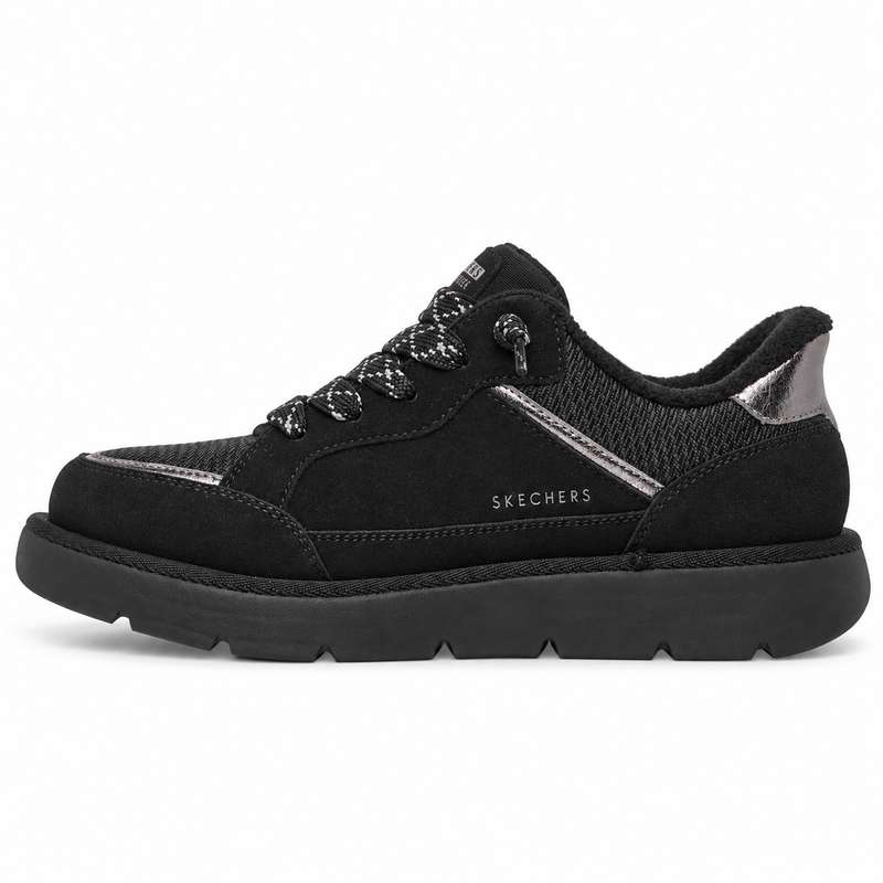 Pantofi Casual Damă Skechers 190196 Negru – Piele Ecologică - vedere 3/5
