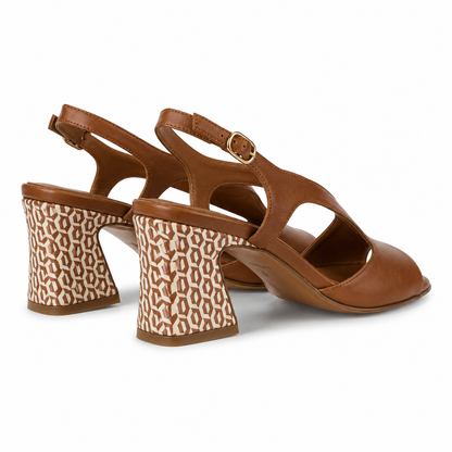 SANDALE ELEGANTE DAMA TAMARIS 28316-44 MARO COGNAC
