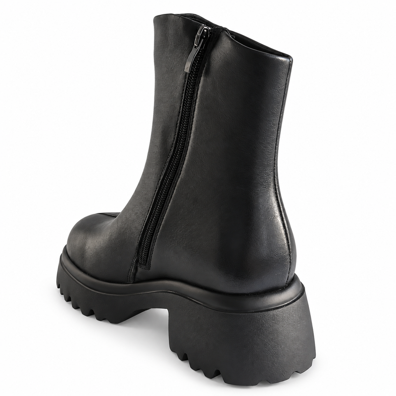 Ghete Casual Damă Franco Gerardo 83125 Negru – vedere 3