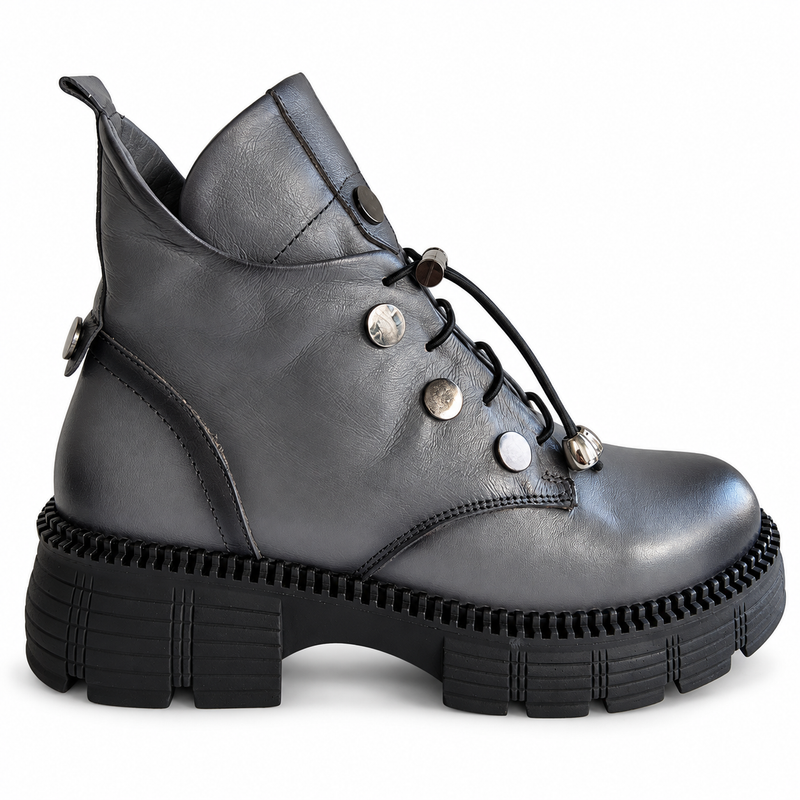 Ghete Casual Damă Dogati 005 5877-1 Gri – vedere 3