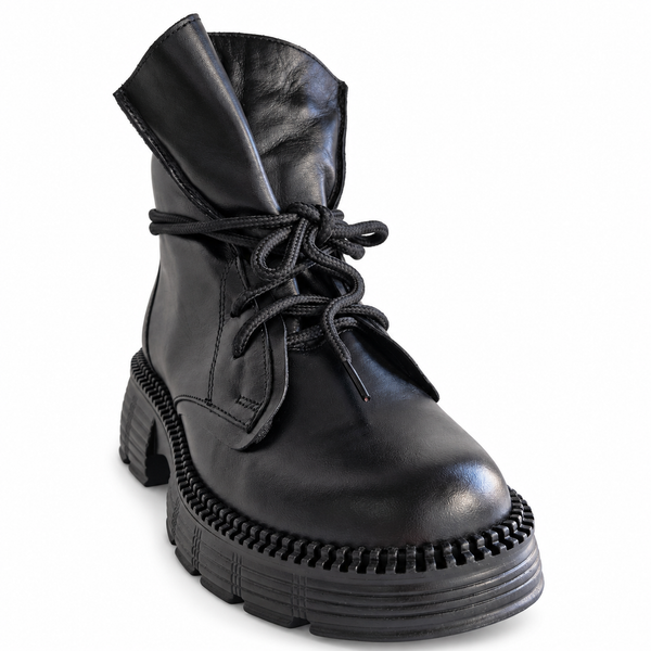 Ghete Casual Damă Dogati 5783-07 Negru – vedere 3