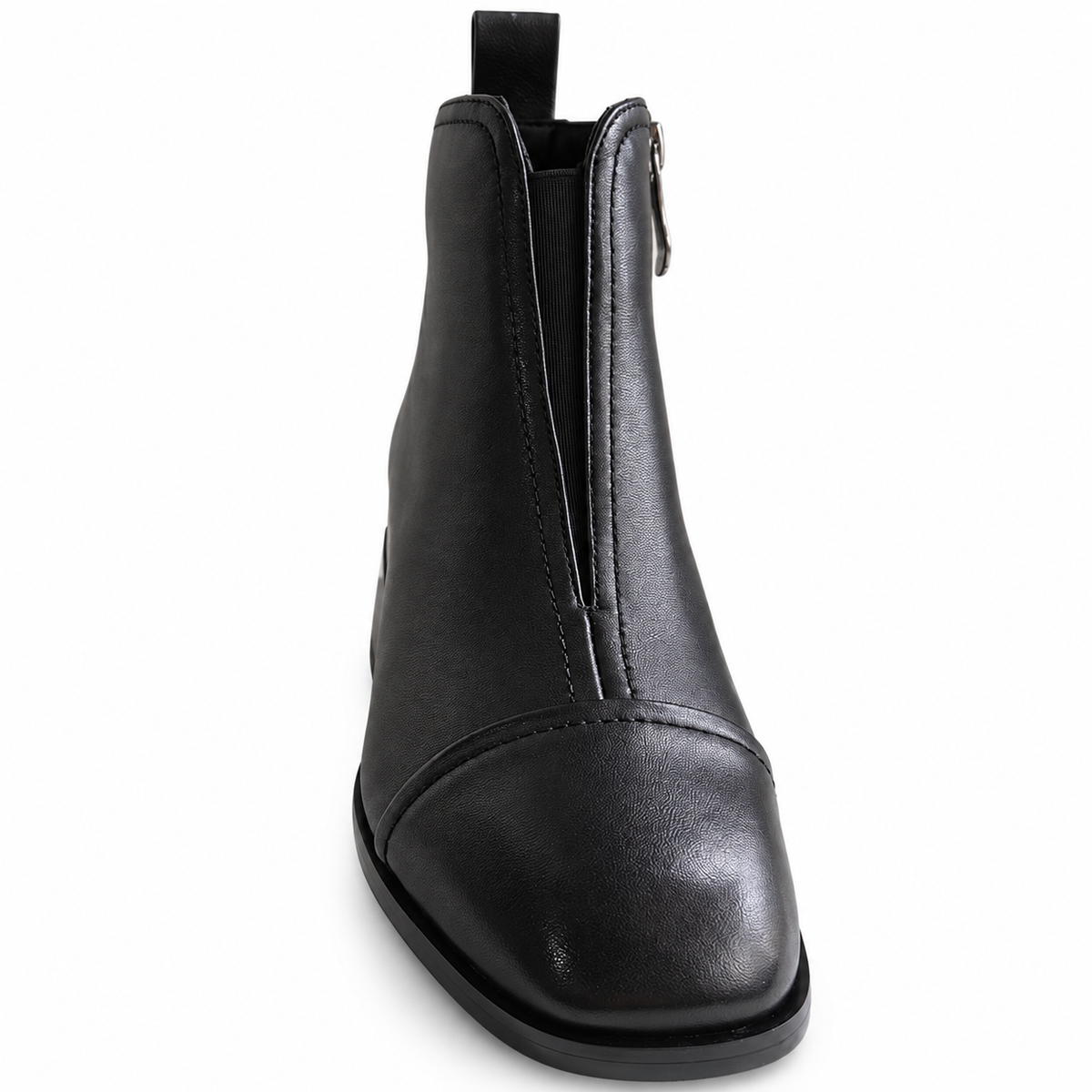 Ghete Casual Damă Karisma 3V1236-S648-G4.5 Negru – Piele Naturală – vedere 3