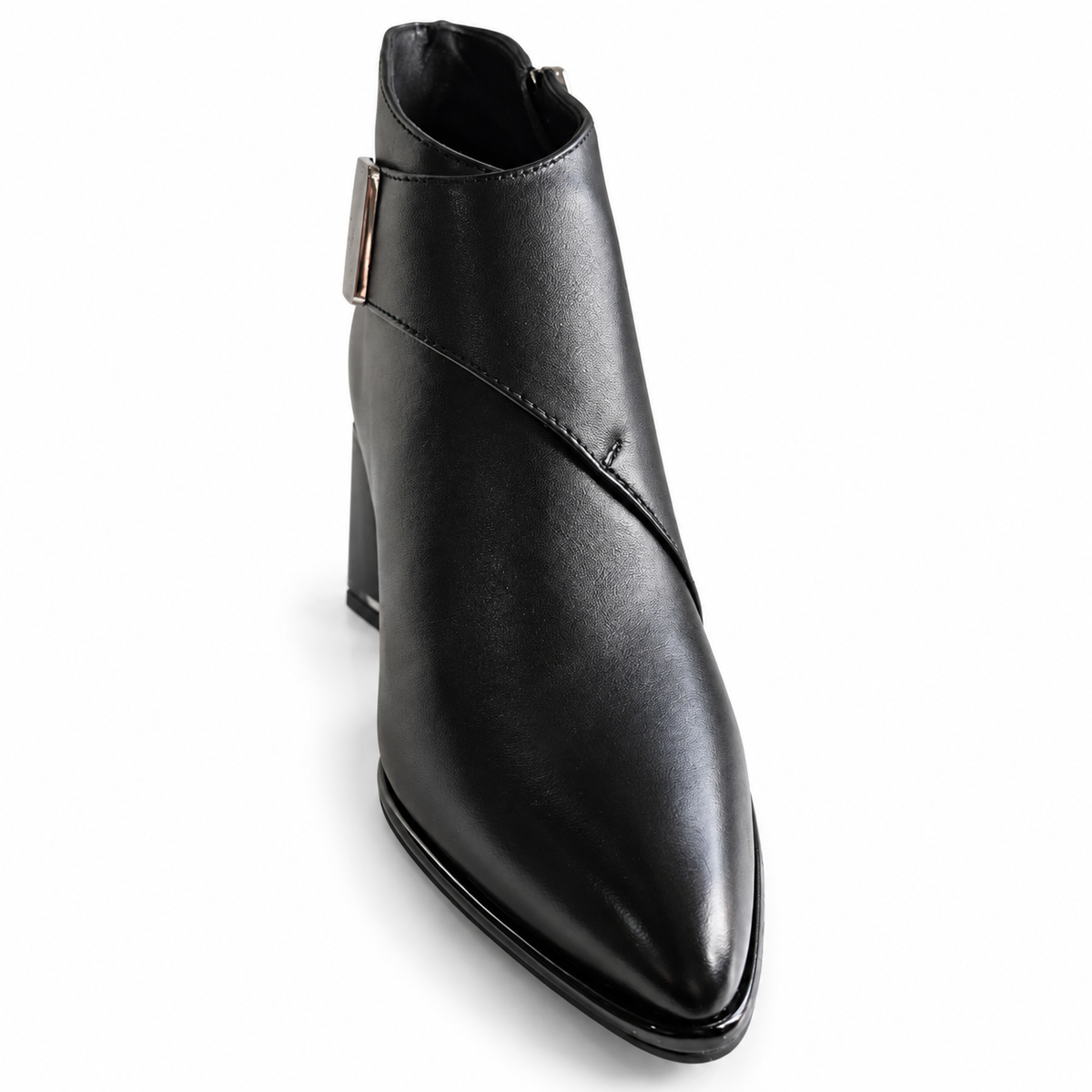 Ghete Elegante Damă Epica 1DL90017A Negru – Piele Naturală – vedere 3