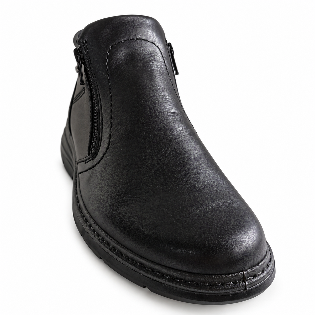 Ghete Casual Bărbați Imac 201488 Negru – Piele Naturală – vedere 3