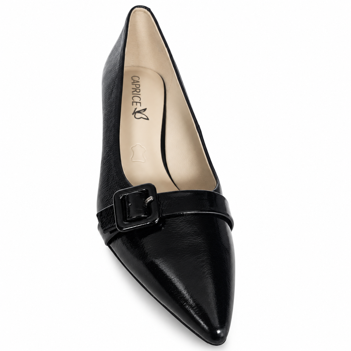 PANTOFI CASUAL DAMA CAPRICE 22402-47 017 Negru lac - vedere 4/5