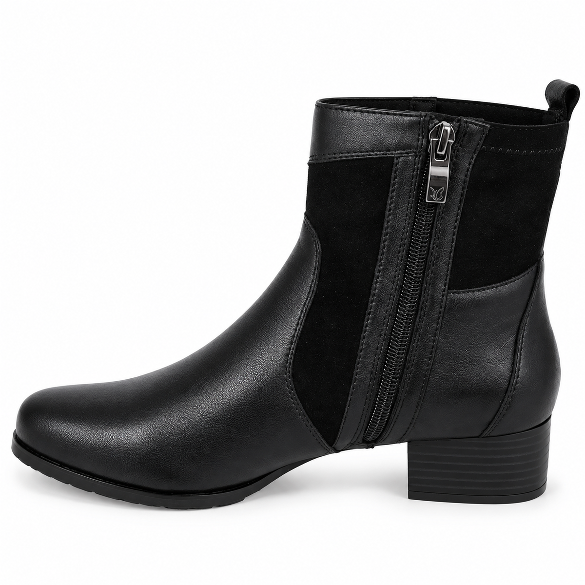 Ghete Casual Damă Caprice 25301-47 019 Negru – vedere 3