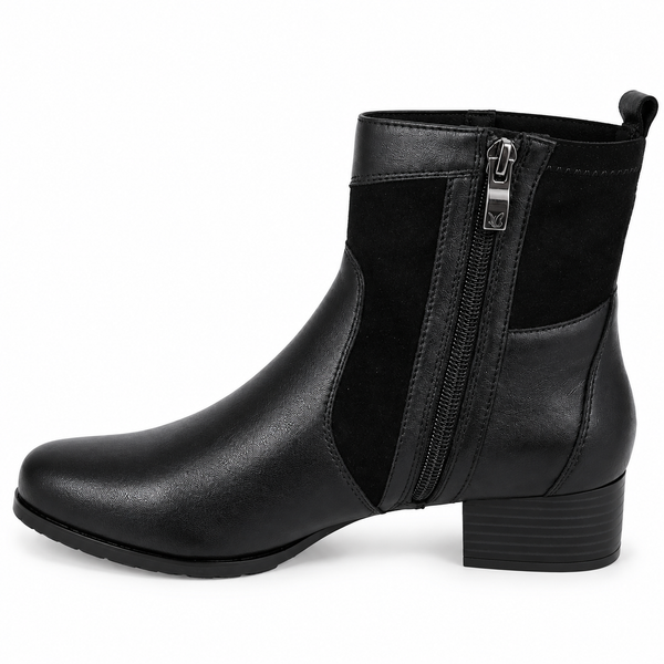 Ghete Casual Damă Caprice 25301-47 019 Negru – vedere 3