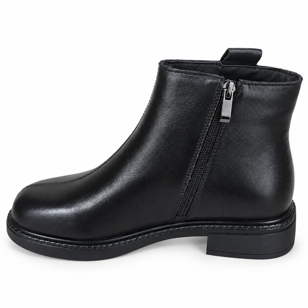 Ghete Casual Damă Formazione 6167325M Negru – vedere 3