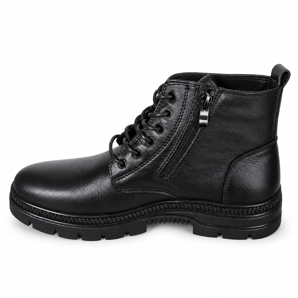 Ghete Casual Bărbați MELS 1818 Negru - vedere 4/6