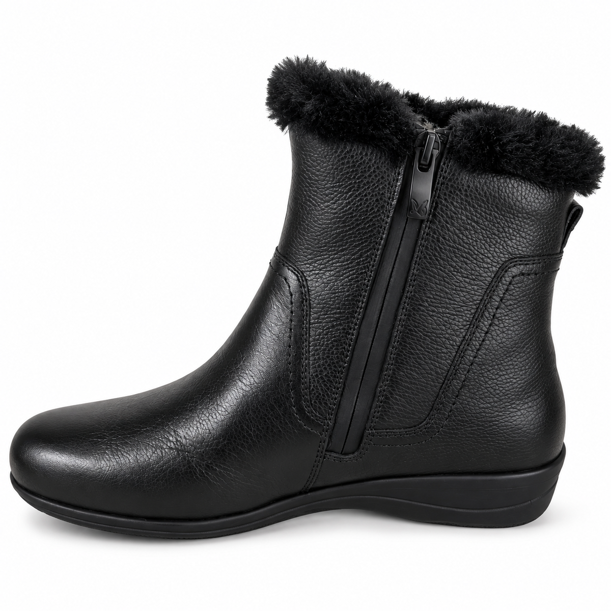 Ghete Casual Damă Caprice 26459-43 022 Negru – vedere 3
