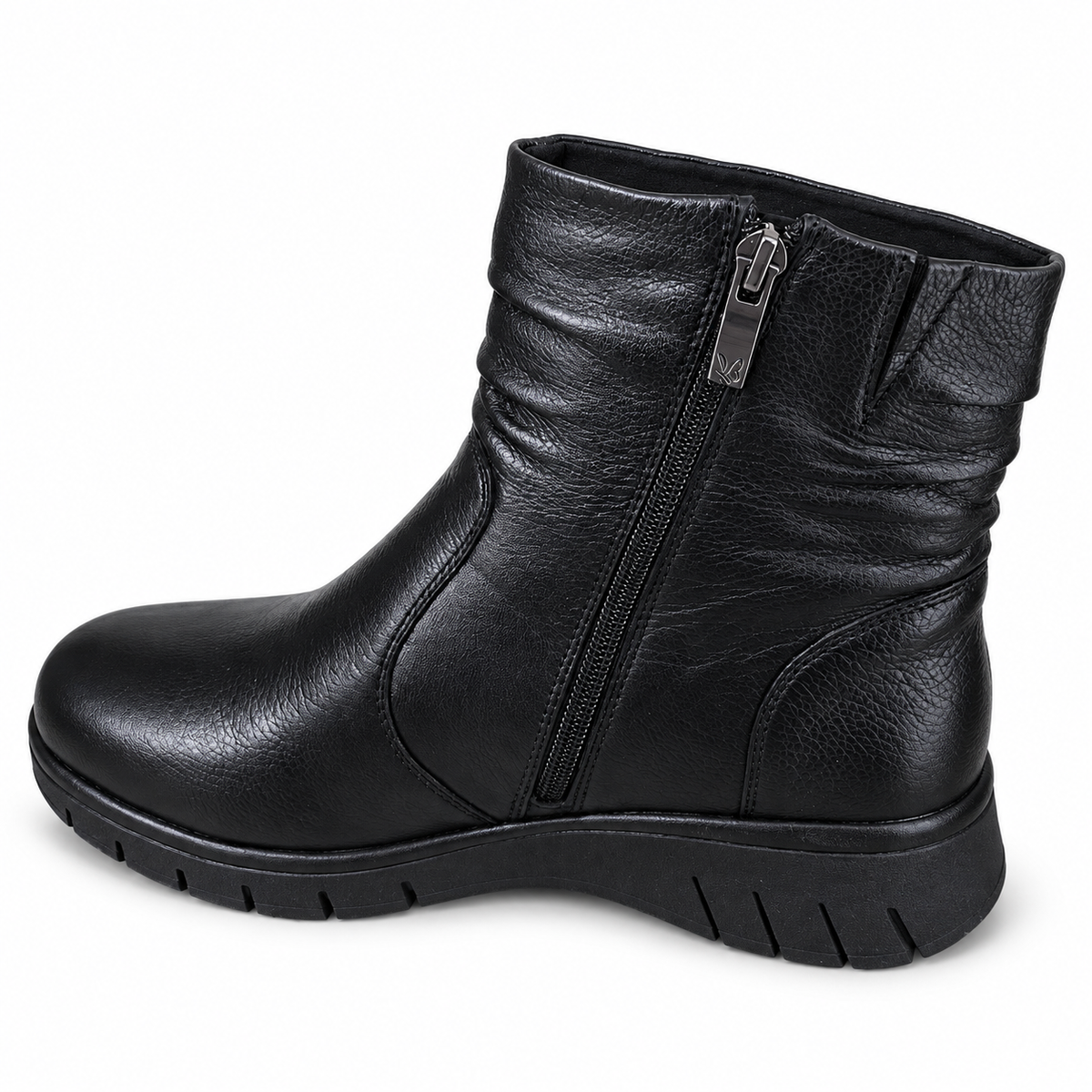 Ghete Casual Damă Caprice 26444-47 022 Negru Nappa – vedere 3