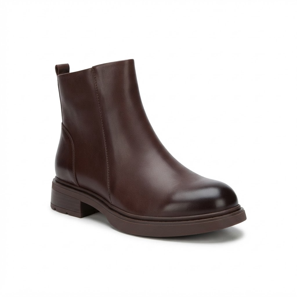 Ghete Casual Damă Formazione M5295 Maro – vedere 3