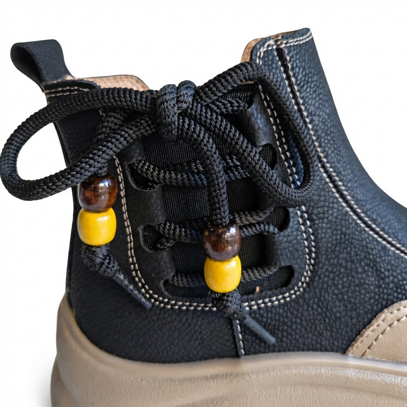 Ghete Casual Damă Franco Gerardo X5019 Negru – vedere 3