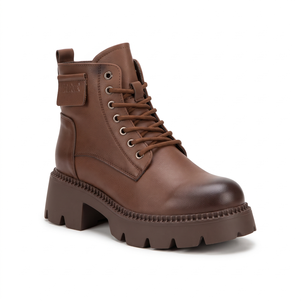 Ghete Casual Damă Formazione 8099 Maro – vedere 3