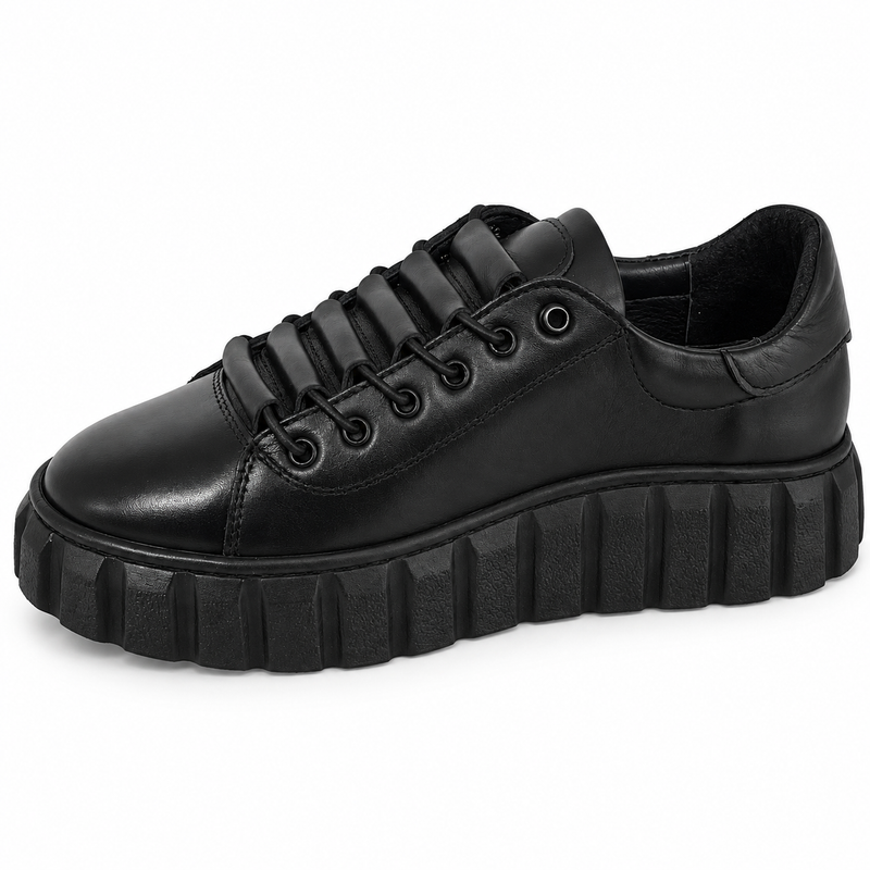 Pantofi Casual Damă Bio Flex 023 AE-026 Negru – vedere 3