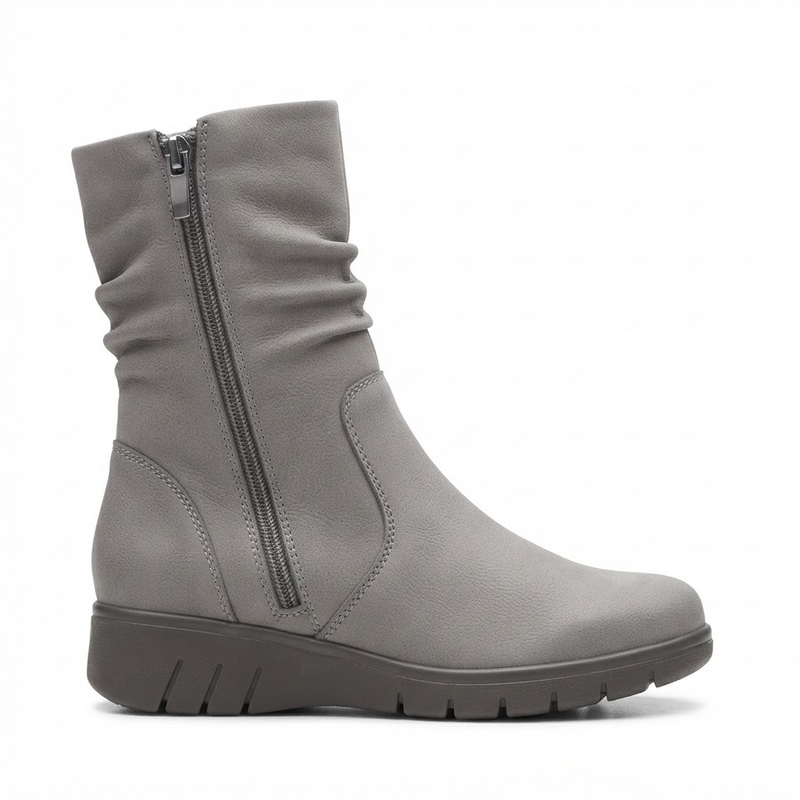 Ghete Casual Damă Caprice 26455-45 334 Taupe Nubuc – Piele Naturală – vedere 3