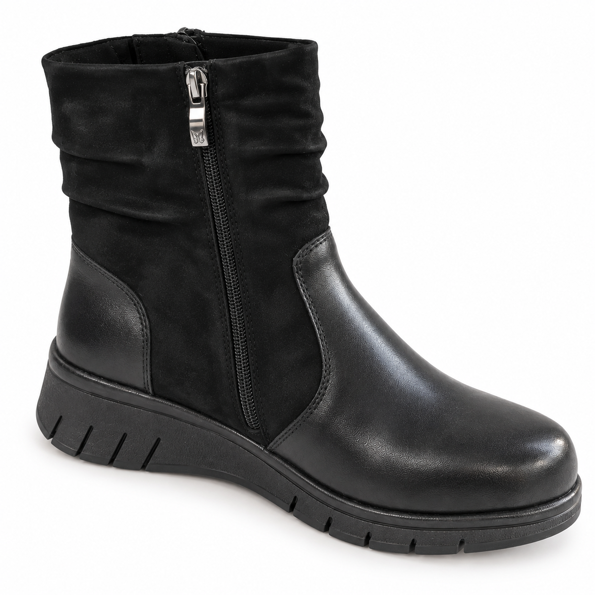 Ghete Casual Damă Caprice 26444-47 019 Negru – vedere 3