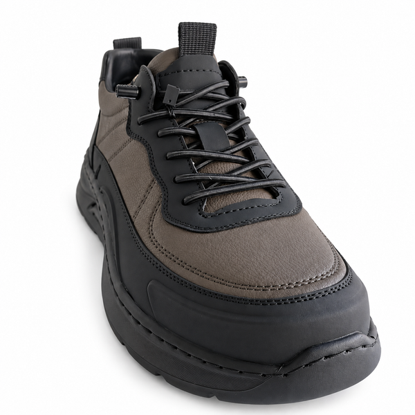 Pantofi Sport Bărbați Franco Gerardo E90010 Negru-Gri – vedere 3