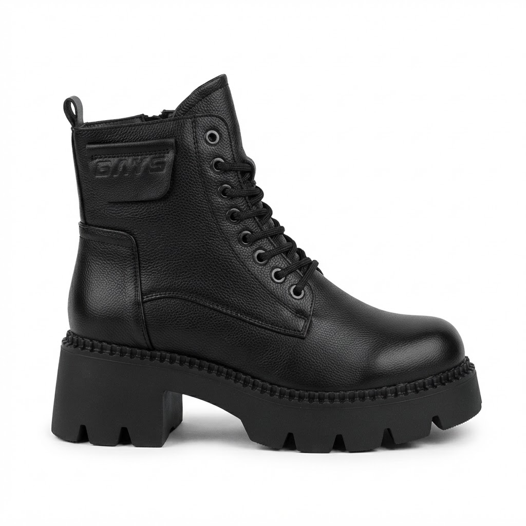 Ghete Casual Damă Formazione 8099 Negru – vedere 3