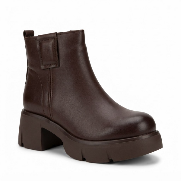 Ghete Casual Damă Formazione 9257 Maro – vedere 3