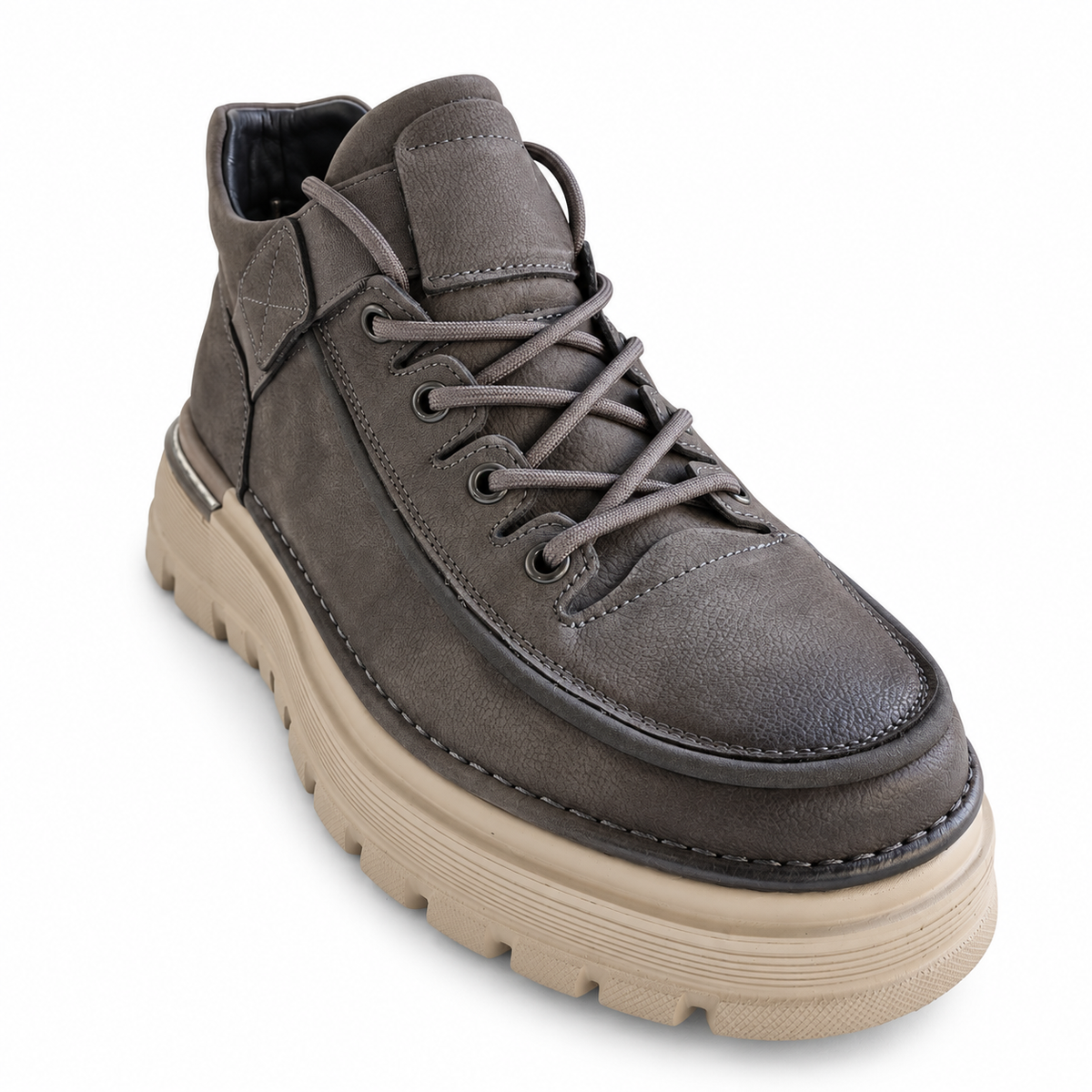 Ghete Casual Bărbați Mels R028-1 Gri - vedere 4/24