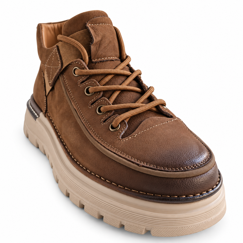 Ghete Casual Bărbați Mels R028-1 Kaki – vedere 3