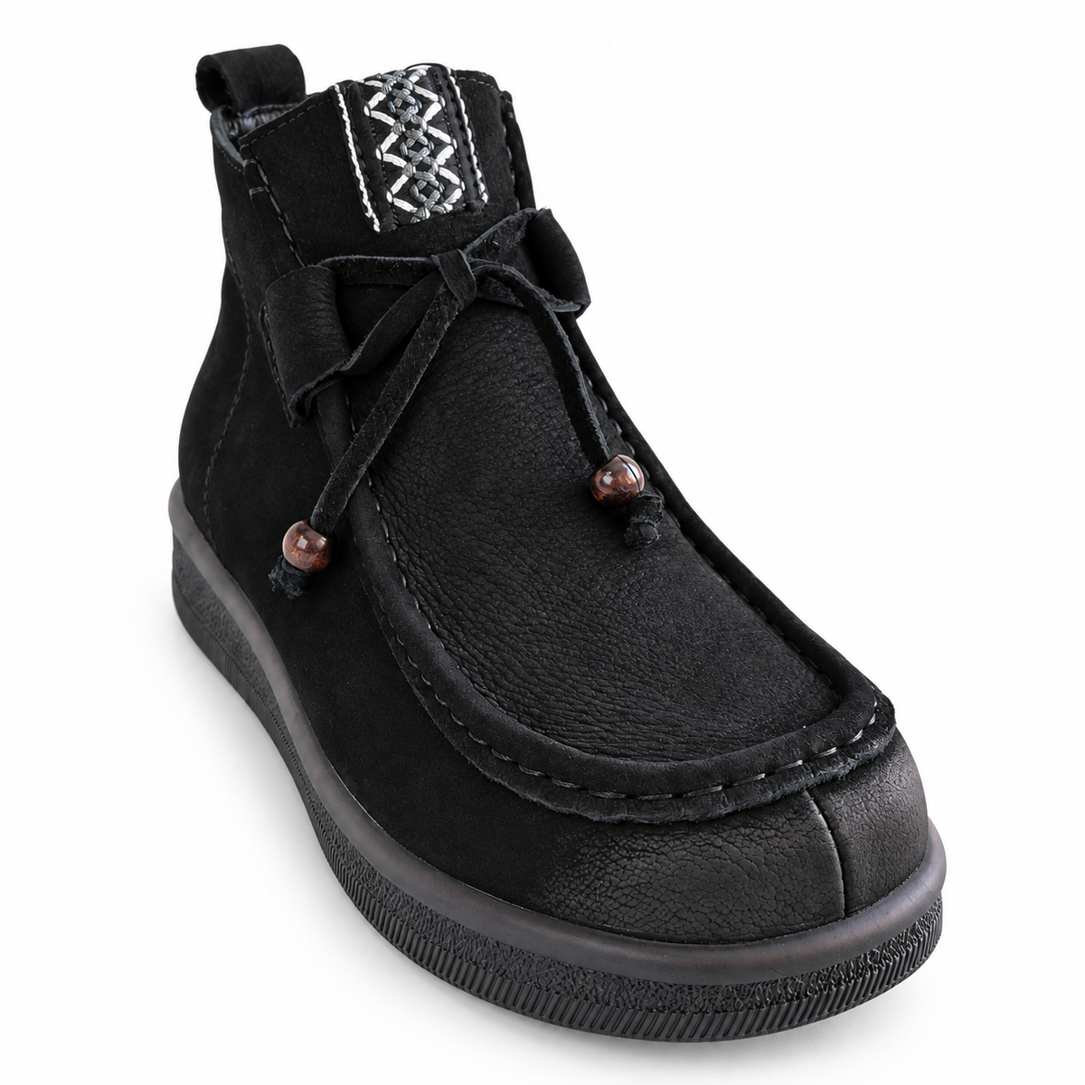 Ghete Casual Damă Franco Gerardo 5782 Negru - vedere 4/25