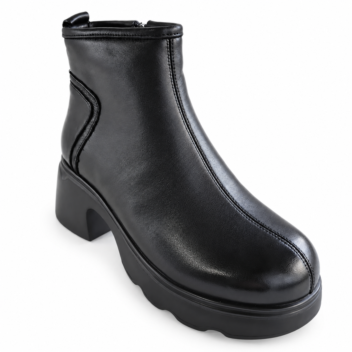 Ghete Casual Damă Formazione 3116 Negru - vedere 4/25