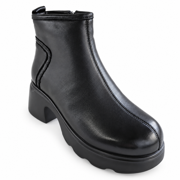 Ghete Casual Damă Formazione 3116 Negru – vedere 3