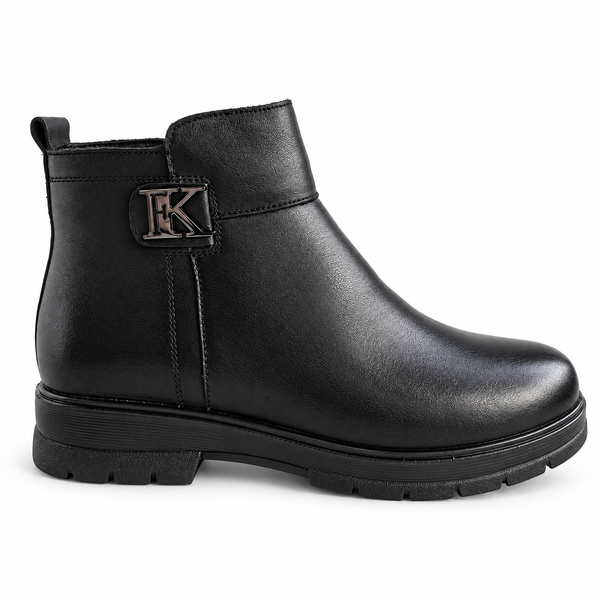 Ghete Casual Damă Formazione M776 Negru – vedere 3