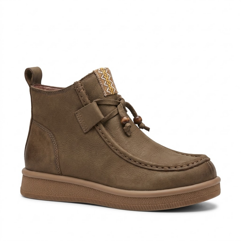 Ghete Casual Damă Franco Gerardo 5782 Verde – vedere 3