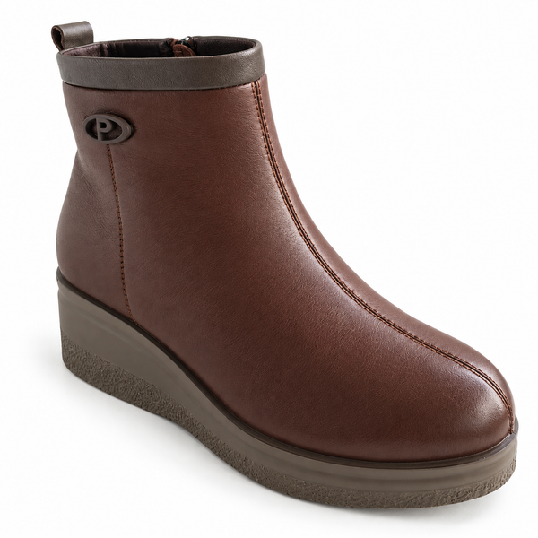 Ghete Casual Damă Pass J970010C 02-N Maro – vedere 3
