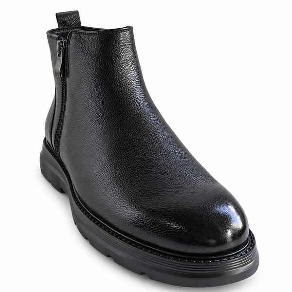 Ghete Casual Bărbați Eldemas Z190360-1 Negru – vedere 3