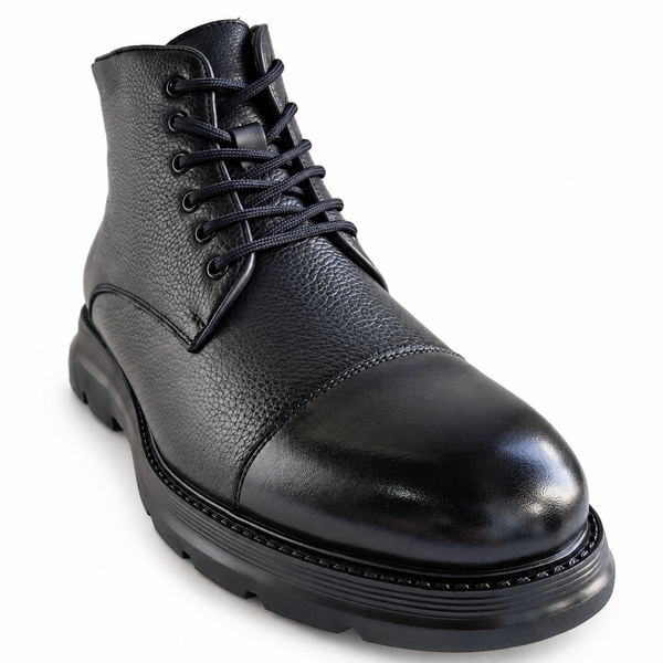 Ghete Casual Bărbați Eldemas Z190362-1 Albastru – vedere 3