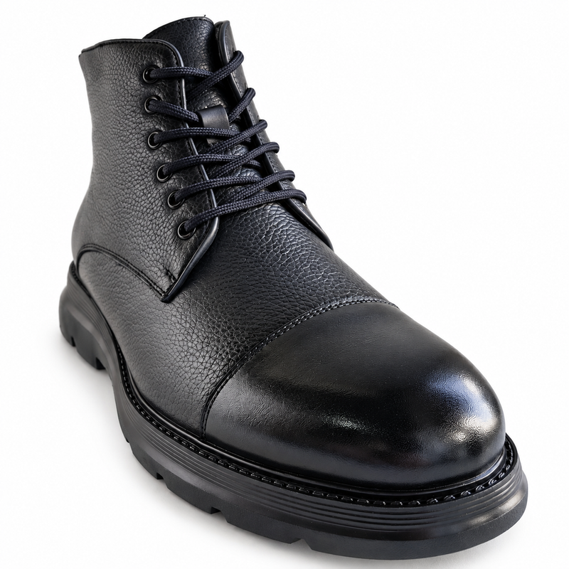 Ghete Casual Bărbați Eldemas Z190362-1 Albastru – vedere 3
