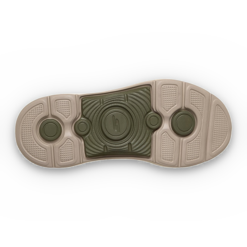 Ghete Casual Damă Skechers 144564 Verde Oliv – Piele Ecologică - vedere 4/5