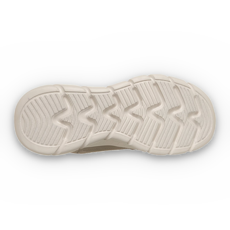 Ghete Sport Damă Skechers 117395 Taupe – Piele Ecologică - vedere 4/5