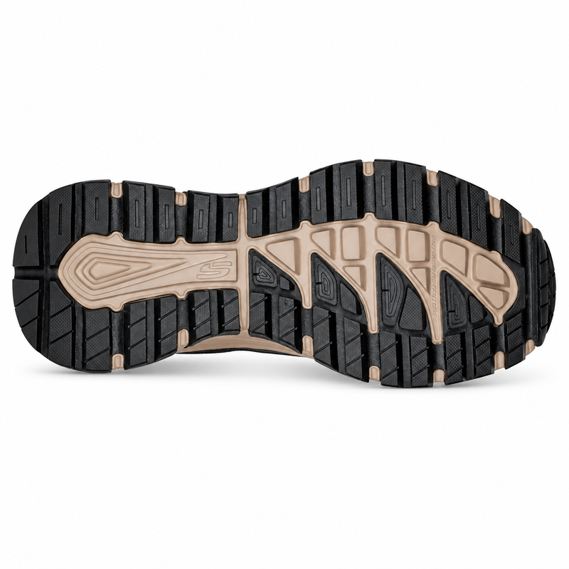 Pantofi Sport Bărbați Skechers 237565 Negru/Natural – Piele Ecologică - vedere 4/5