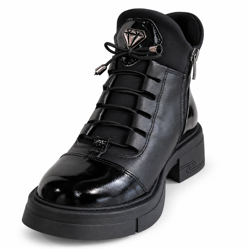 Ghete Casual Damă Dogati 500-1 Negru – vedere 4