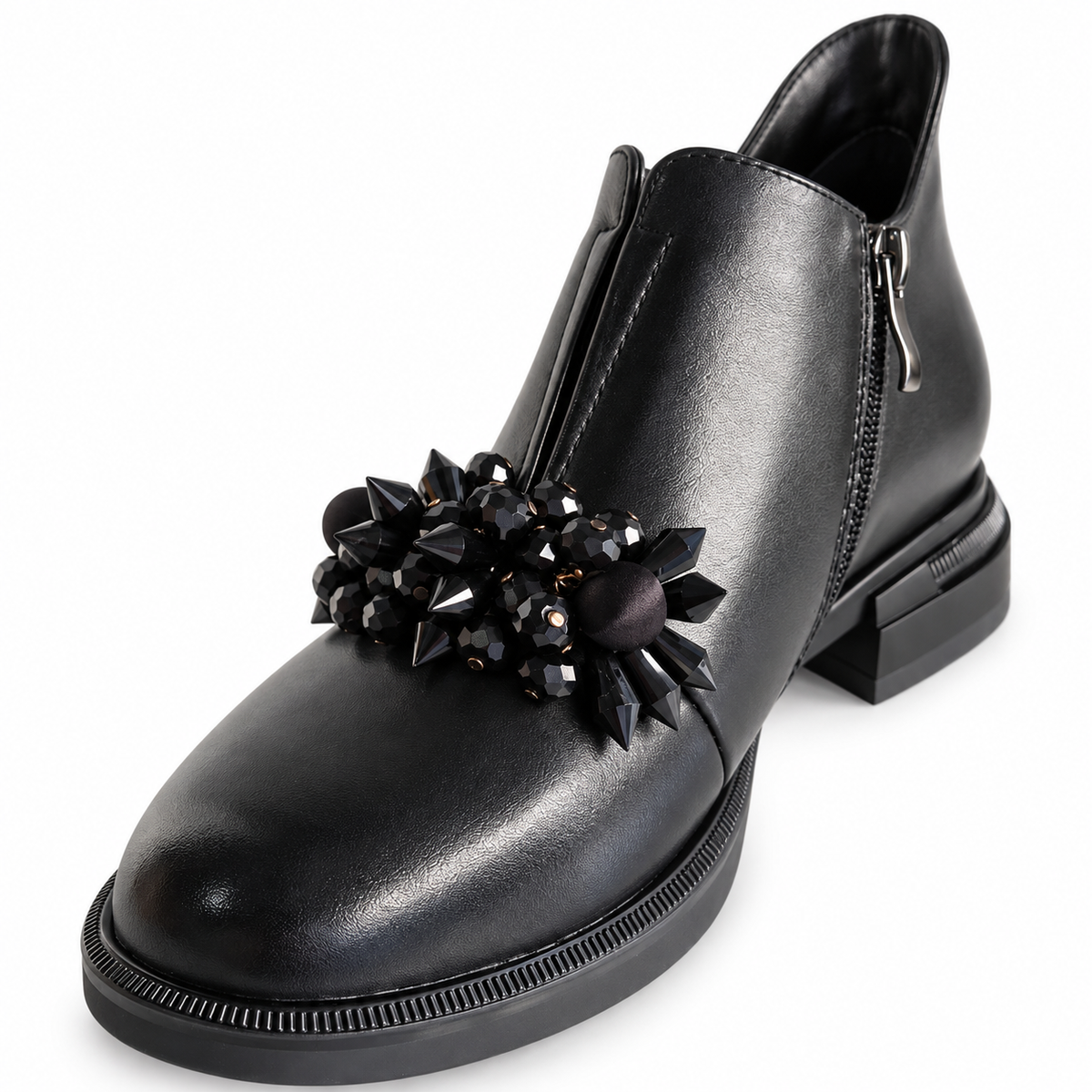 Ghete Elegante Damă Isabel Martina 32-37-103 Negru – vedere 4