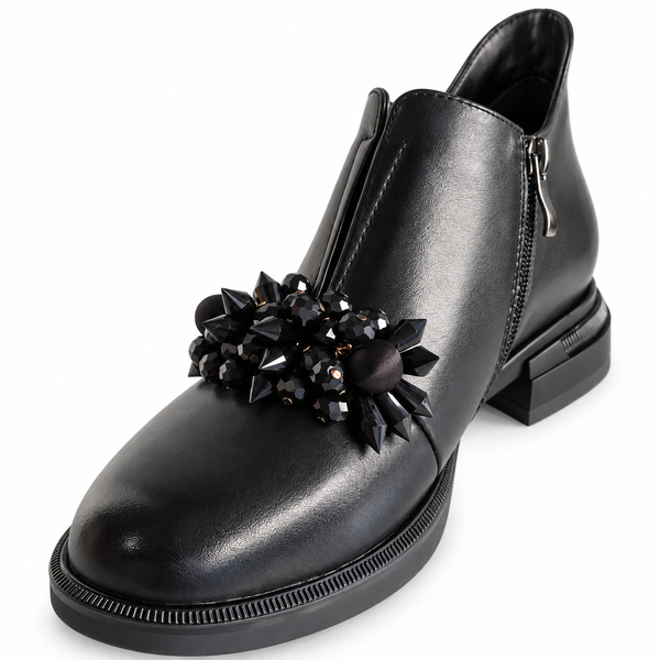 Ghete Elegante Damă Isabel Martina 32-37-103 Negru – vedere 4