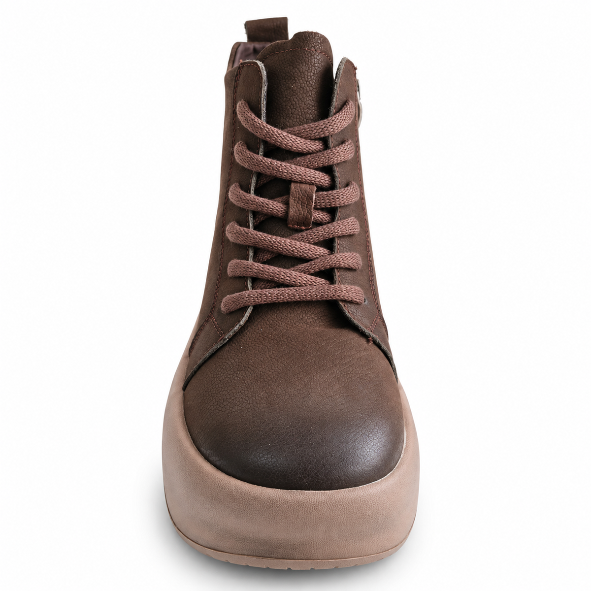 Ghete Casual Damă Feeling 86683 Maro – Piele Naturală – vedere 4