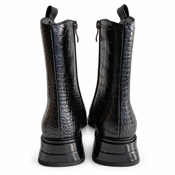 Ghete Elegante Damă Isabel Martina K11391 Negru – vedere 4