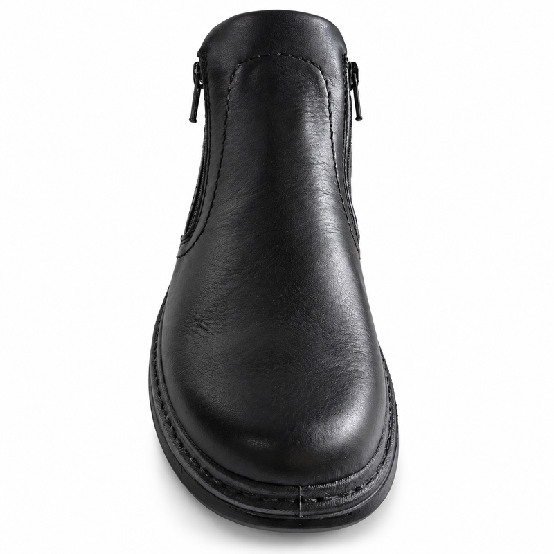 Ghete Casual Bărbați Imac 201488 Negru – Piele Naturală – vedere 4